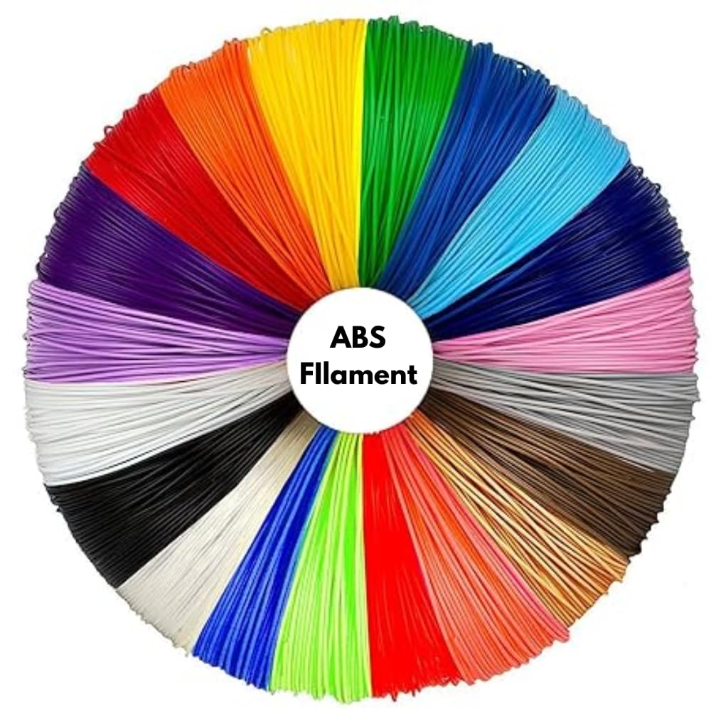 Sunlu 3D Pen 5M ABS Filament Refills - 1.75mm ABS 3D Printer Filament (Set of 20)