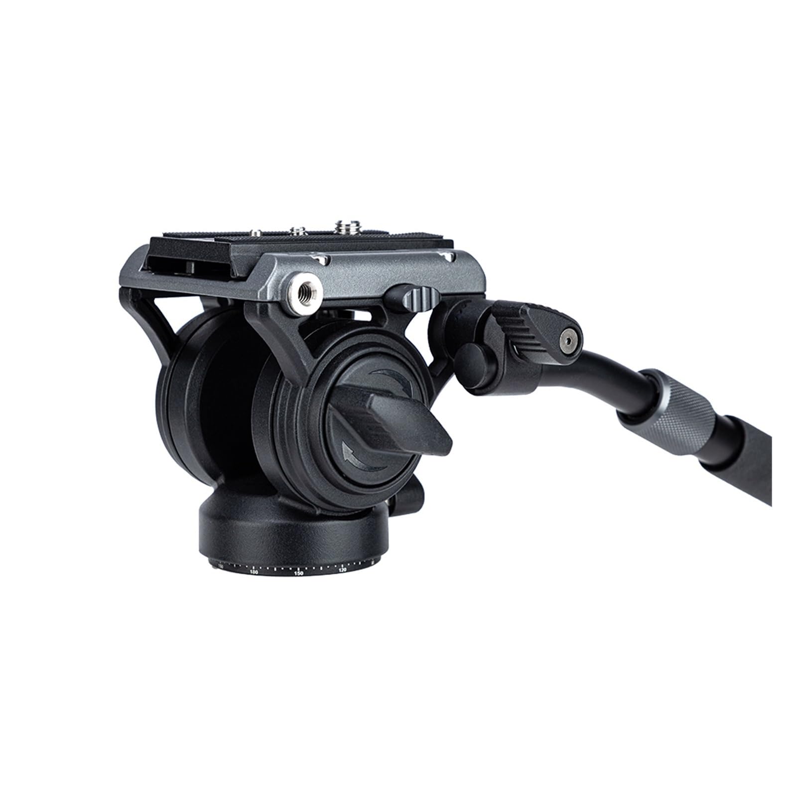 Testa for treppiede video drag fluid da 6 kg