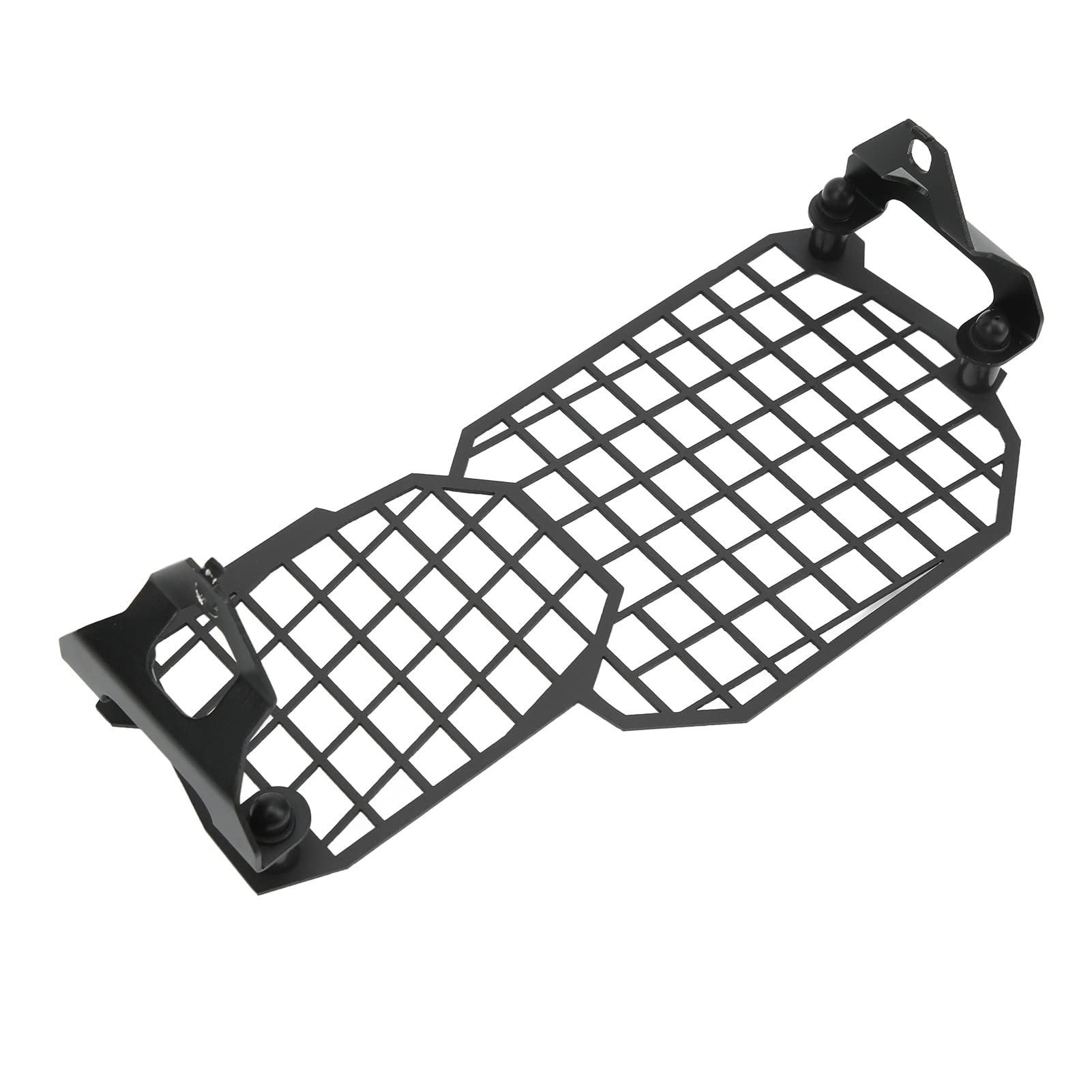 Protector de rejilla para faros delanteros de motocicleta, de acero inoxidable, compatible con modelos F650GS F700GS F800GS F800R, duradero, resistente al óxido, color negro