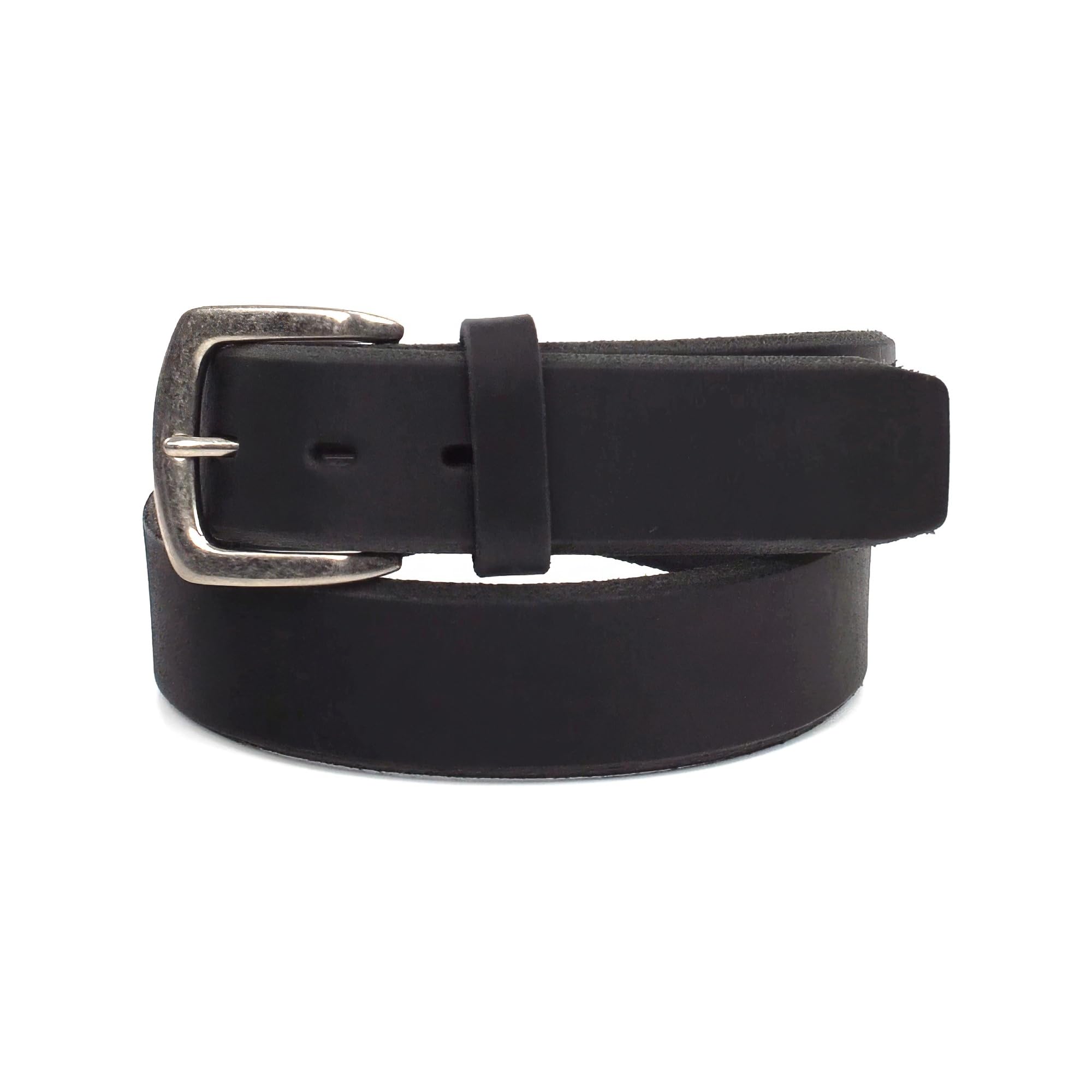 ARIAT Men's Embossed Logo Beveled Edge Belt, Black, 30