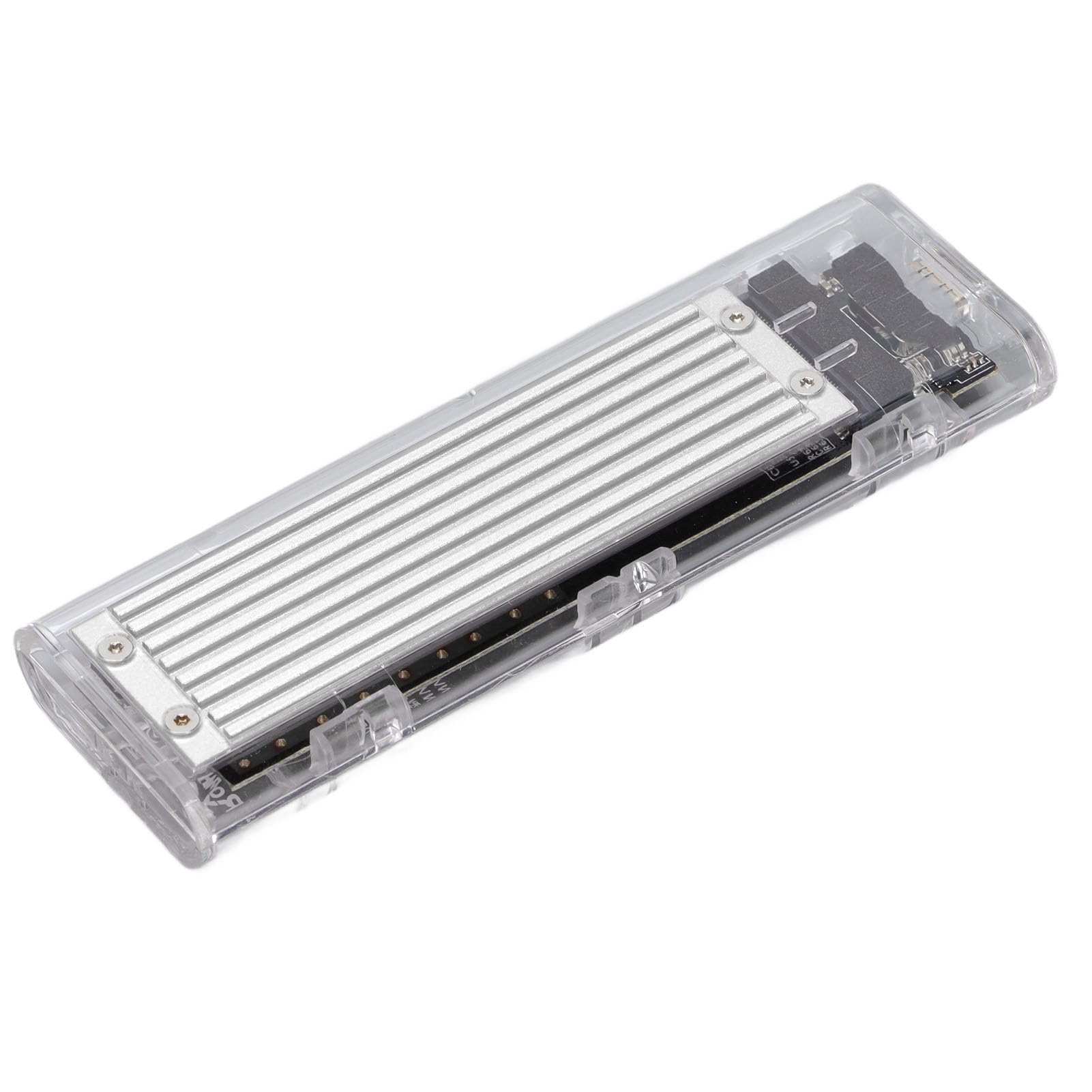 Ausla M.2 NVMe a Adattatore per Disco Rigido Esterno, 10Gbps (SILVER)