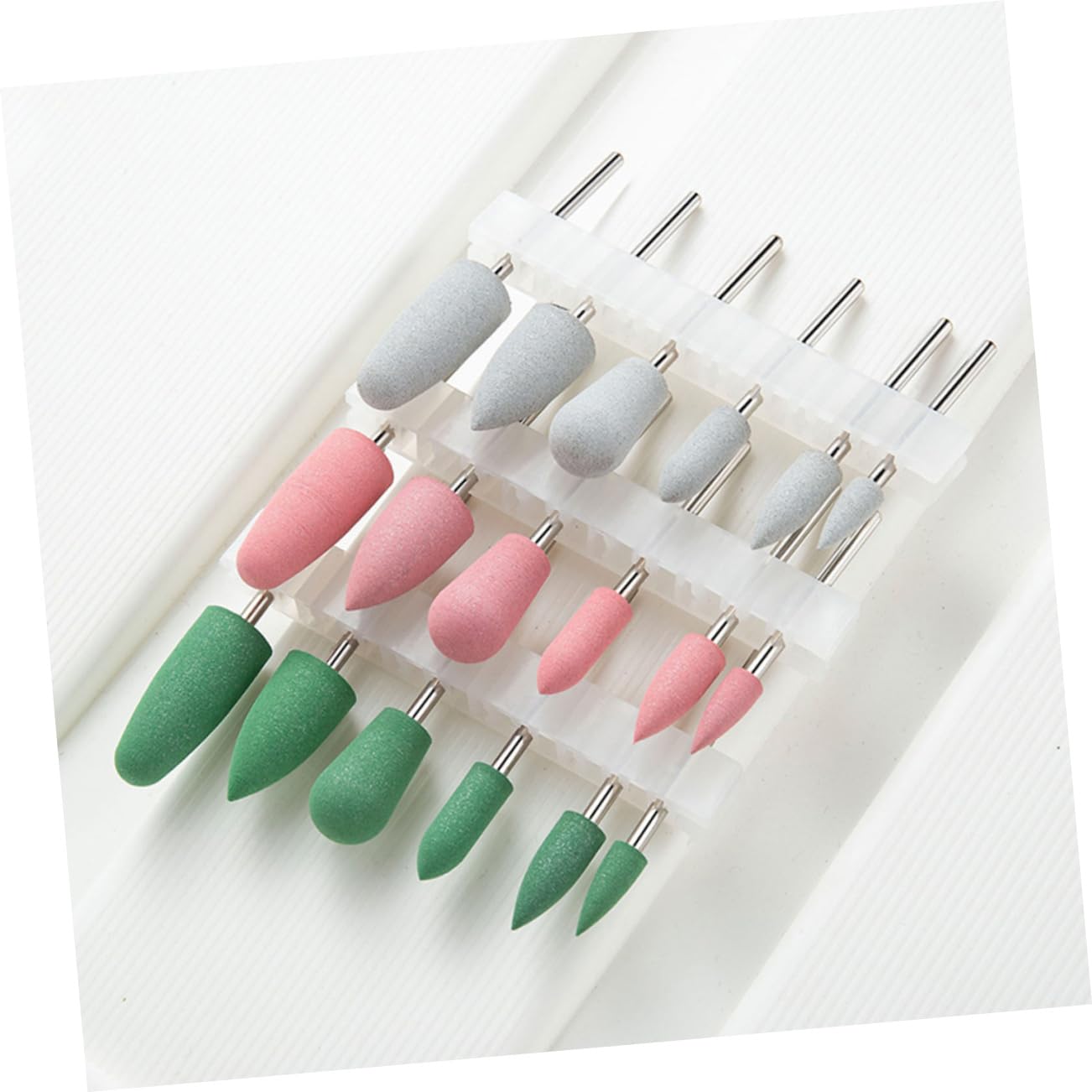 Healvian 72piezas Brocas De Para Manicura De Para Limpiar Cutículas y Pulir Uñas Profesional y Personal