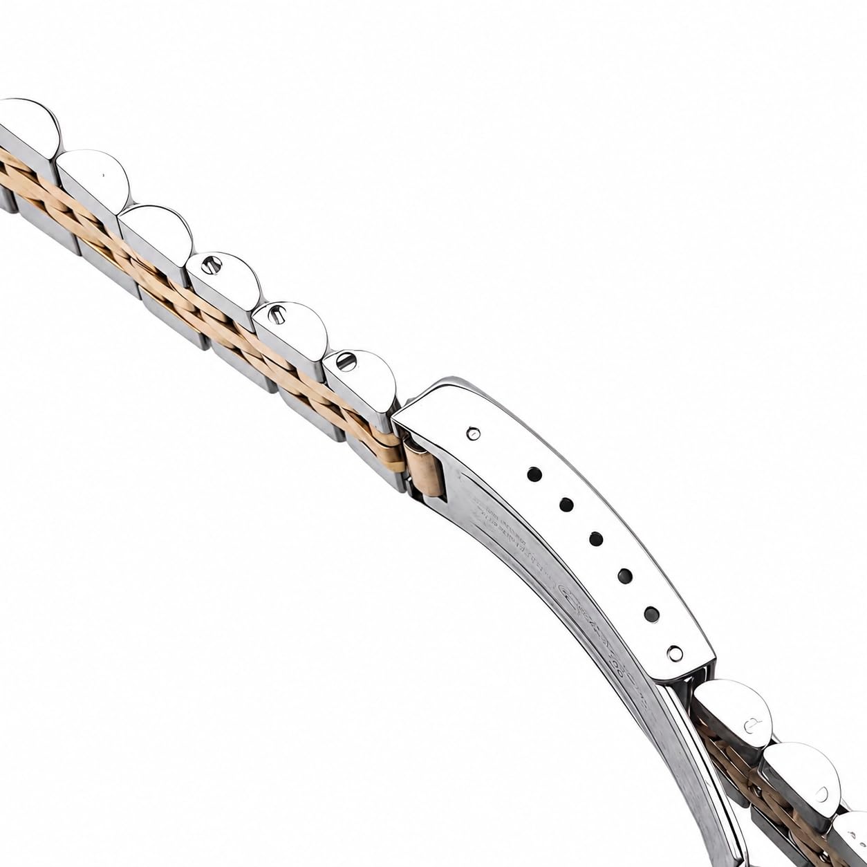 Edelstahl Uhrenarmband Metallarmband 13mm 17mm 20mm Ersatzband Rundanstoß Jubilee-Stil Massive Glieder for Rolex Datejust 16233