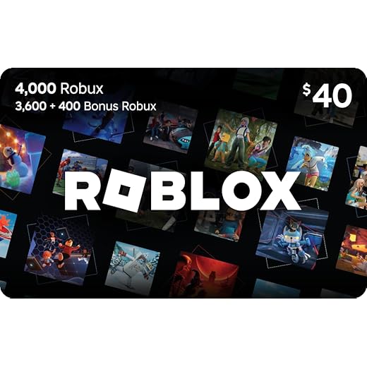 Roblox Digital Gift Code for 3,600 Robux [Redeem Worldwide - Includes Exclusive Virtual Item] [Online Game Code]