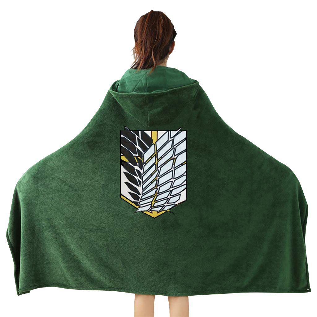 Buy Attack On Titan Blanket Cloak, 3D Shingeki No Kyojin Scout Regiment Levi·Ackerman Anime