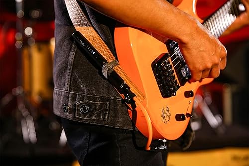 Miniatura 6 de BrianFay Sistema de instrumentos inalámbricos, funda de carga recargable que puede durar 30 horas, receptor transmisor de banda UHF para