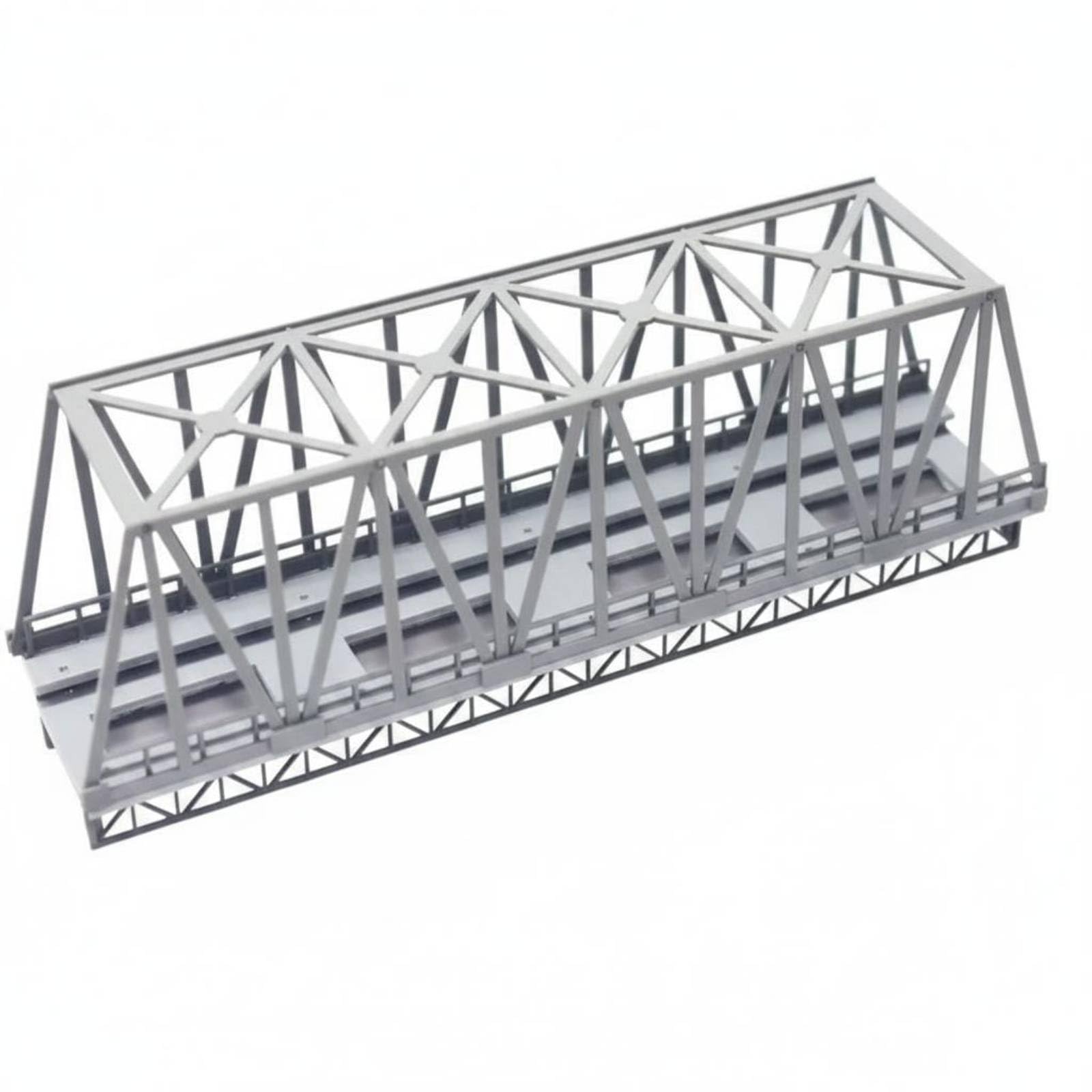 BNF®N Scale Railway Bridge Assembly Kit – Elevated Train Bridge Model with N19 Frame – Miniature Scene Prop for Model Railways, Hobbyists & Collectors-image-42