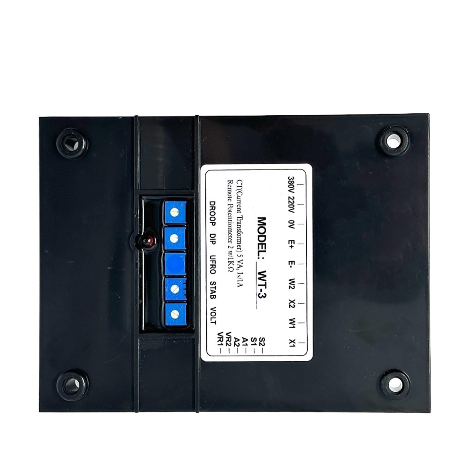 Alternador sin escobillas WT-3, regulador automático de Voltaje, Piezas for generador diésel
