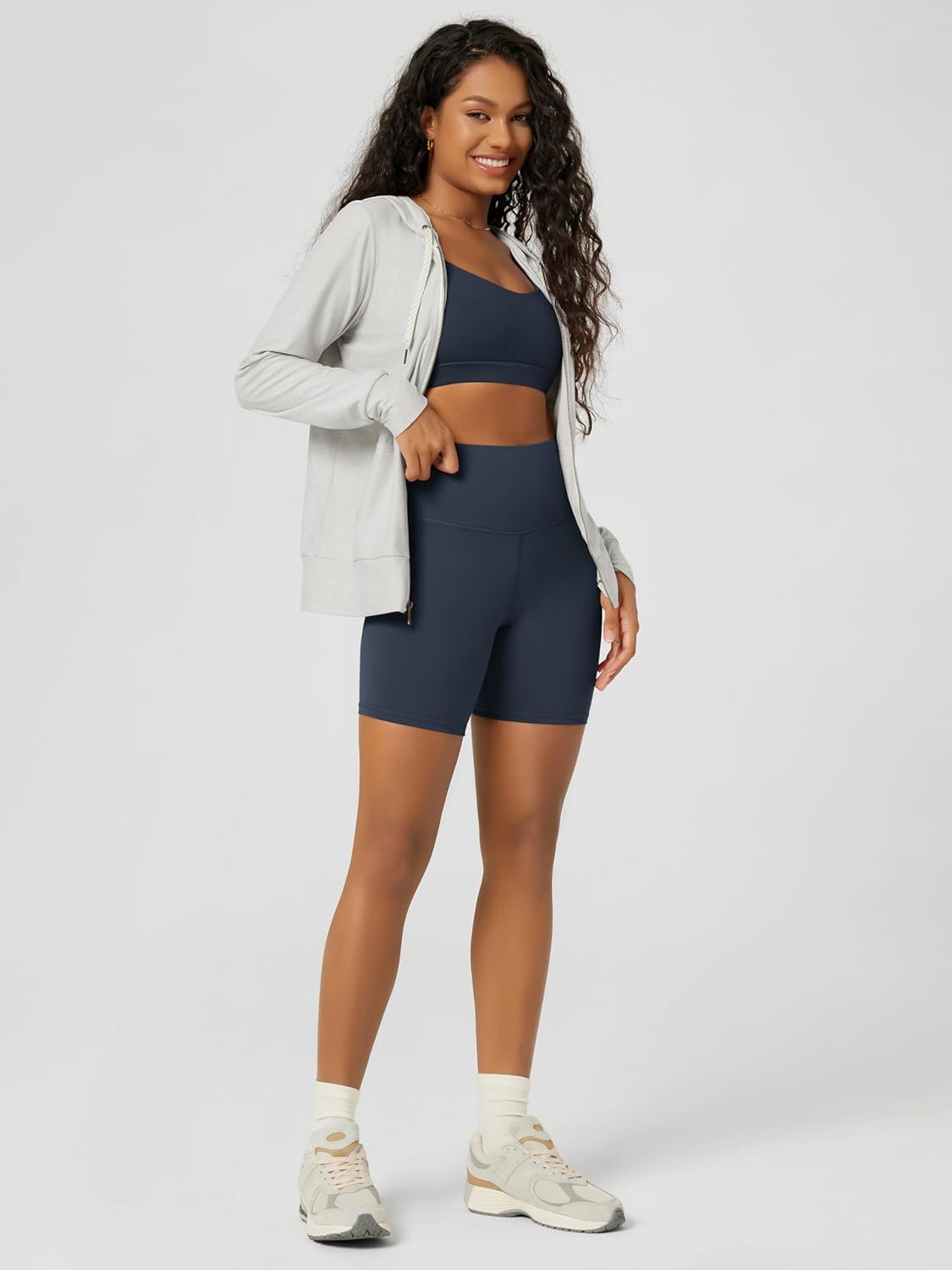 ODODOS Women's Full-Zip Hoodie - odSTRATUM Tech Ultra Soft Outfit UPF 50+ Performance Hooded Jacket with Pockets - Image 4