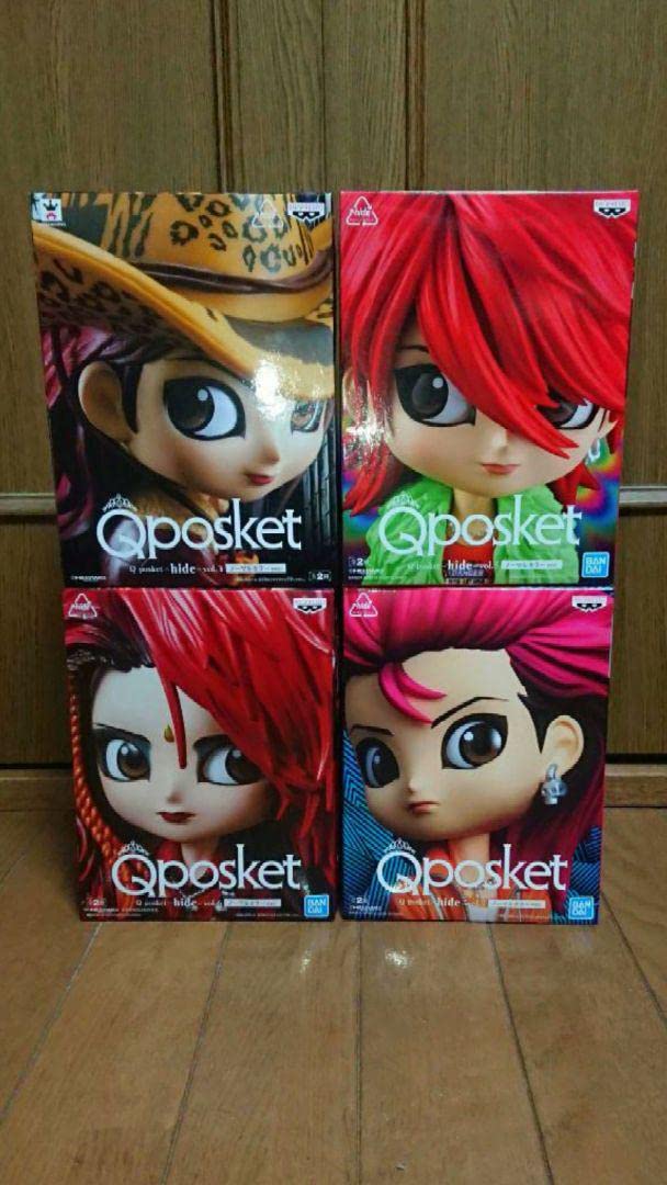 hide Qposket キューポスケット Vo.1-8 まとめ売り 14点｜フィギュア