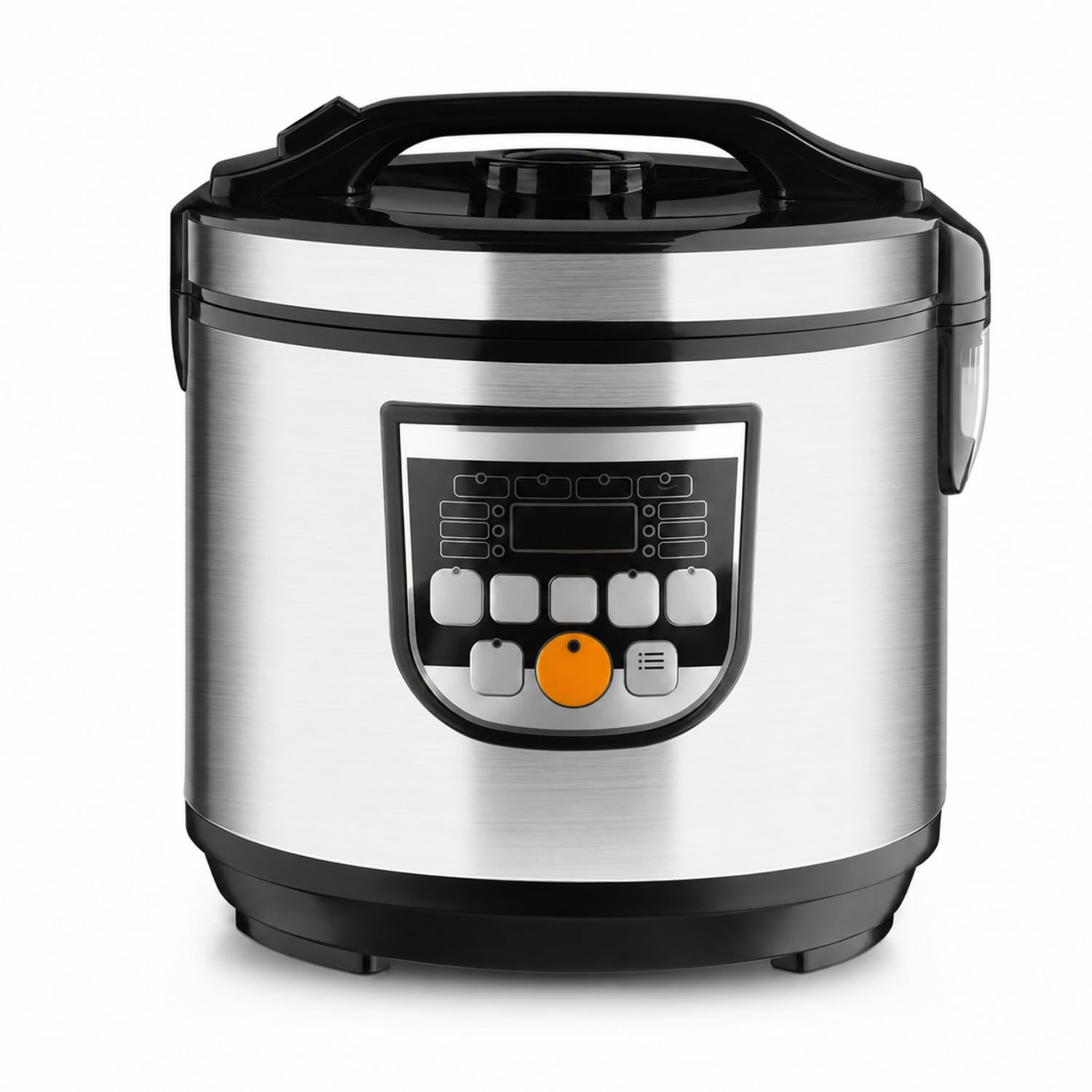 多機能炊飯器 5.5合 シルバー Amazon | BRJX 炊飯器 5L 多機能メニュー デジタル表示 保温 (シルバー