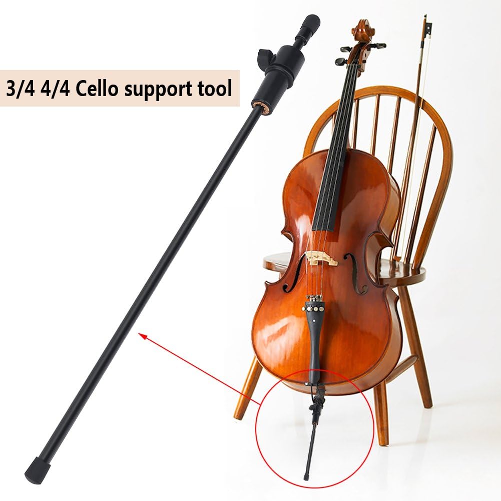 Puntale per Violoncello in Fibra di Carbonio - Accessorio di Supporto per Asta di Coda per Violoncelli 3/4 4/4 - 1 Pezzo