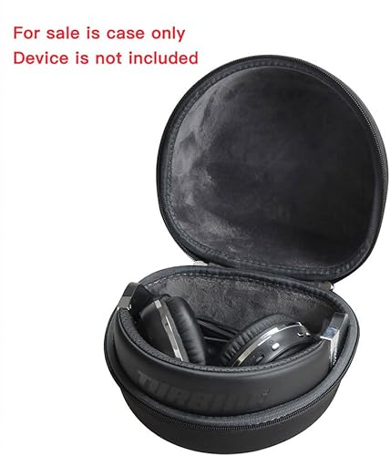 Miniatura 3 de Hermitshell Funda de viaje compatible con auriculares Bluetooth inalámbricos Bluedio Turbine T2s T2 Plus