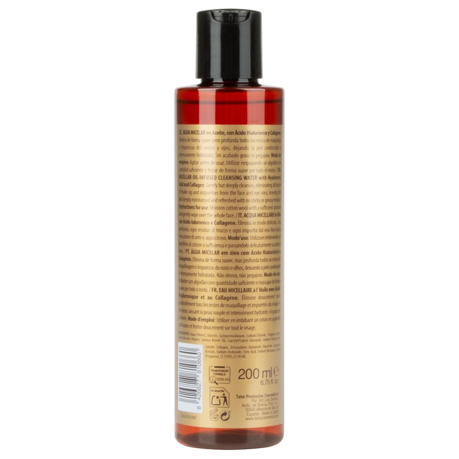 Tahe Intense Micellar Oil-Infused Water With Hyaluronic Acid and Collagen 200ml
