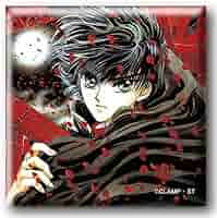 CLAMP X エックス 他 缶バッジ 3点セット CLAMP「X-エックス」オンラインくじ 護刃＆草薙缶バッジセット