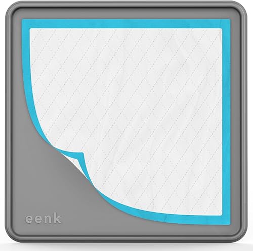 Soporte para bandeja de orina para perros, tapete de silicona de borde alto con borde elevado antiderrames, extra grueso y antideslizante para disponible en Yaxa Colombia