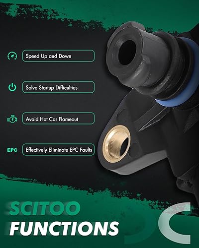 Miniatura 6 de SCITOO Sensor absoluto del colector de mapa compatible para Jeep Compass Patriot Grand Cherokee para Chrysler 200 300 para Dodge Avenger Viper