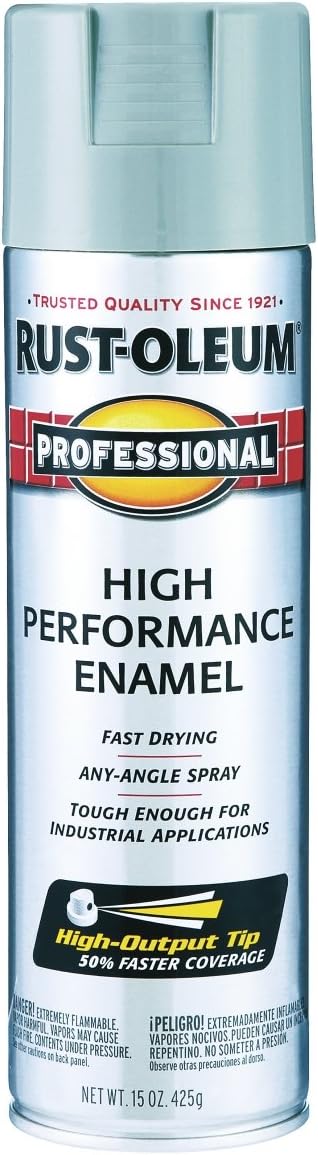 6-Pack of 15 oz Rust-Oleum Brands 7515838 Aluminum Professional High Performance Enamel Spray Paint