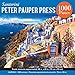 PETER PAUPER PRESS Santorini 1000 Piece Jigsaw Puzzle
