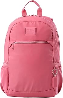 Mochila para Ordenador Portátil de 13 Pulgadas, Modelo Tracer 1, Compartimento Principal y Bolsillo, 2 Bolsillos Botella, Espaldar Ergonómico con Flujo de Aire, Correas en S, Color Desert Rose