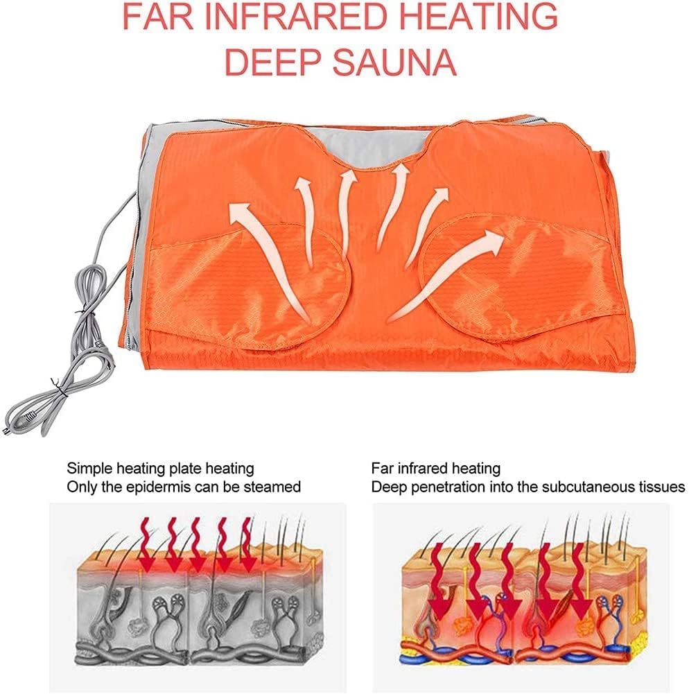 Sauna Coperta Riscaldante Forma Del Corpo Dimagrante Macchina Fitness Forma Del Corpo Bruciare Grassi Per Salone Spa E Uso Domestico Per Alleviare L'affaticamento Del Corpo