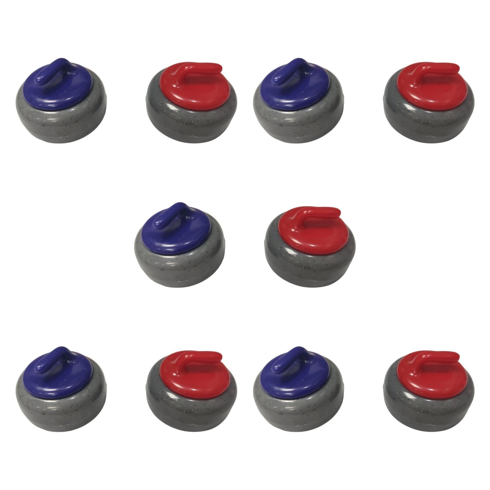 QSTDGVPW Mini Shuffleboard Replacement Pucks, Tabletop Equipment Rollers Set, Shuffleboard Curling Accessories, 10Pcs 2.5x1.56cm