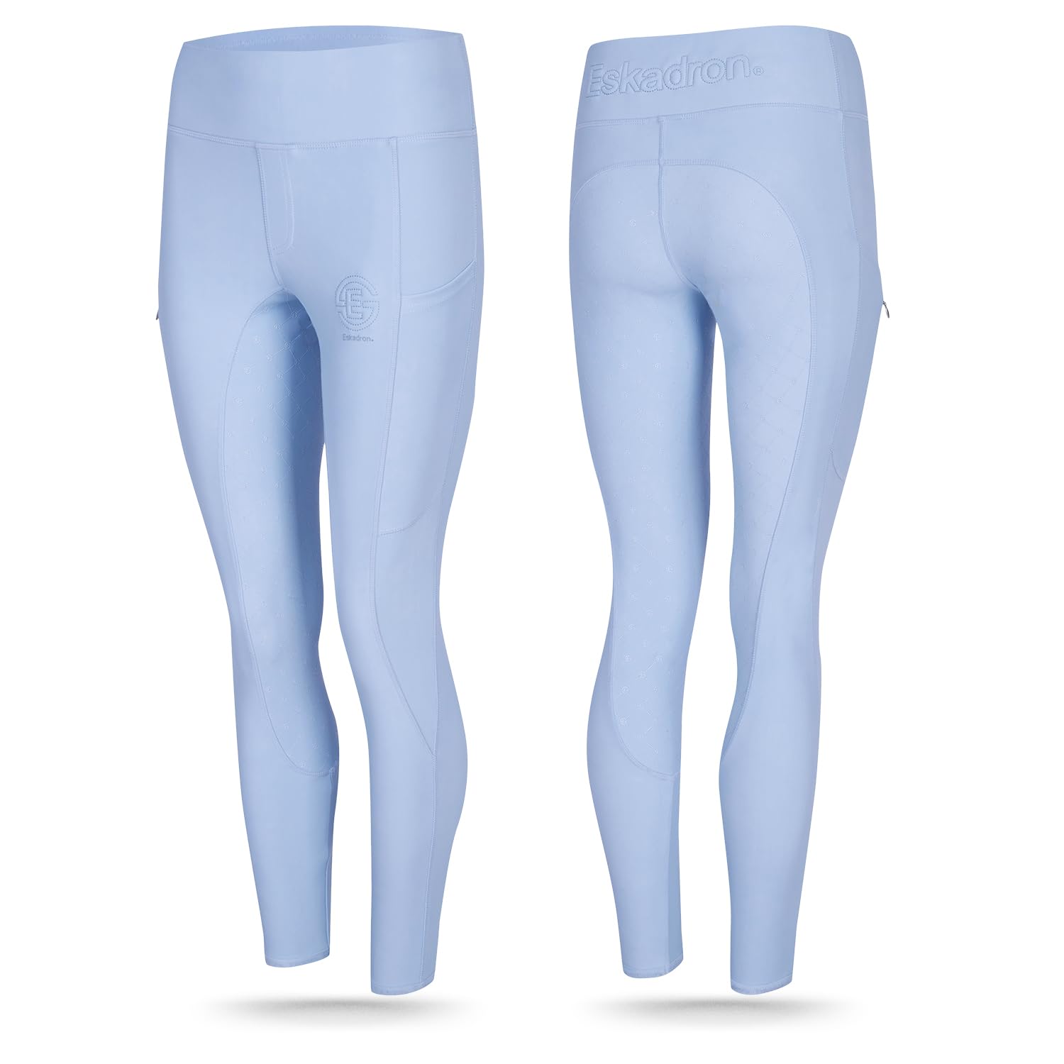 Eskadron Reithose Riding Tight PRO | Reithose Fullgrip | Sommerreithose leicht & atmungsaktiv | Reitleggings mit Handytaschen | Widerstandsfähige Reiterhose