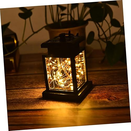 Miniatura 9 de Housoutil 2 unids luces solares al aire libre lámpara solar al aire libre LED luces solares al aire libre linterna solar lampara para exterior luces