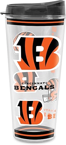 Miniatura 37 de Rico Industries NFL - Vaso de fútbol americano de doble pared, 16 onzas, tapa W