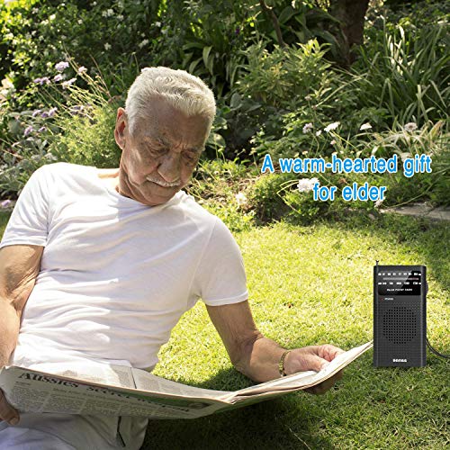 Benss Portable Radio Am/Fm, 2Aa Battery Powered Radio Operated With Long Range Reception For Indoor, Outdoor & Emergency Use, Radio With Speaker & Headphone Jack #TOP5