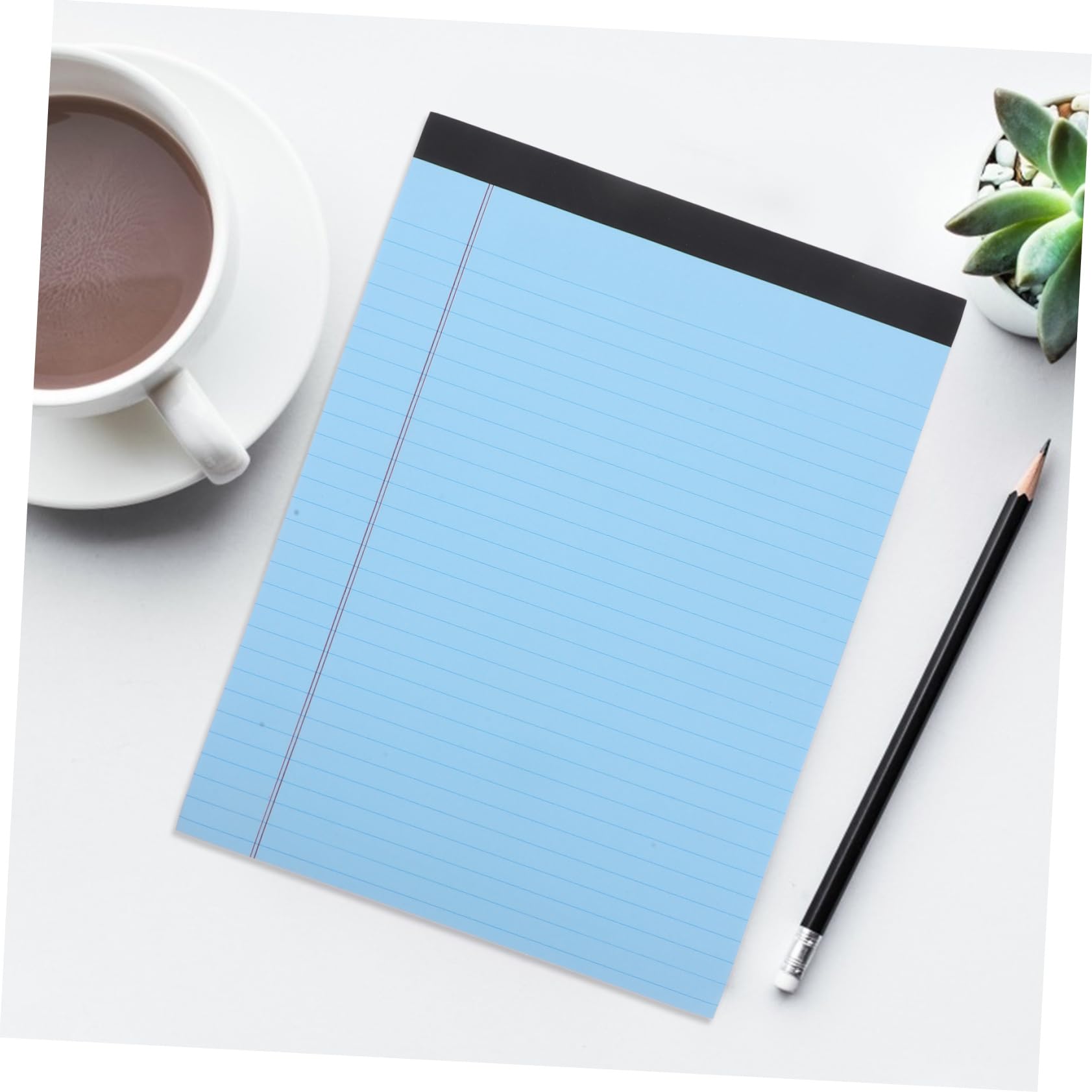 4 Pièces Notes Déchirables Lignés de Carnets pour Bureau École Maison Écriture Design pour Organisation Optimale