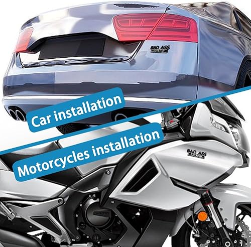 Miniatura 5 de Adhesivo para el cuerpo del automóvil, calcomanía 3D para guardabarros, etiqueta de modificación de automóvil, letras 3D para capó delantero,