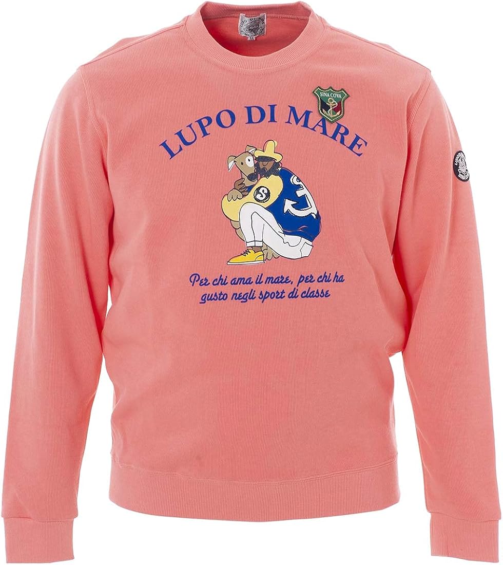 Amazon | [シナコバ] トレーナー メンズ 長袖 丸首 綿100% Wフェイス スウェットシャツ ワッペン 船長 イカリ 21220060 |  トレーナー・パーカー 通販