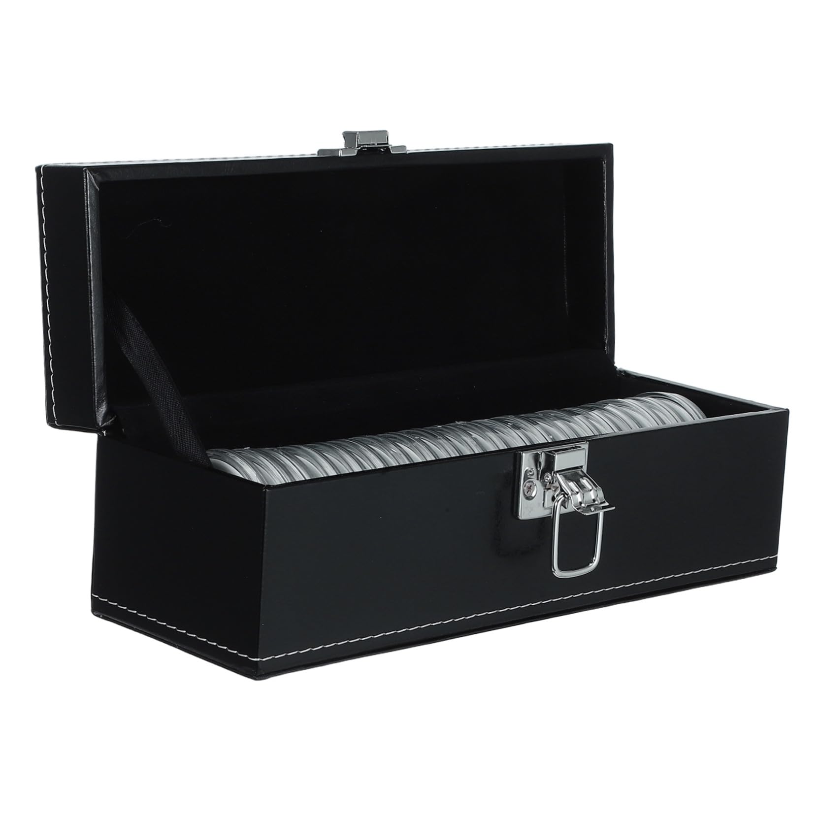 Boîte De Collection De Pièces De Monnaie Présentoir De Pièces De Monnaie Organisateur d'argent pour Espèces Porte-Quart De