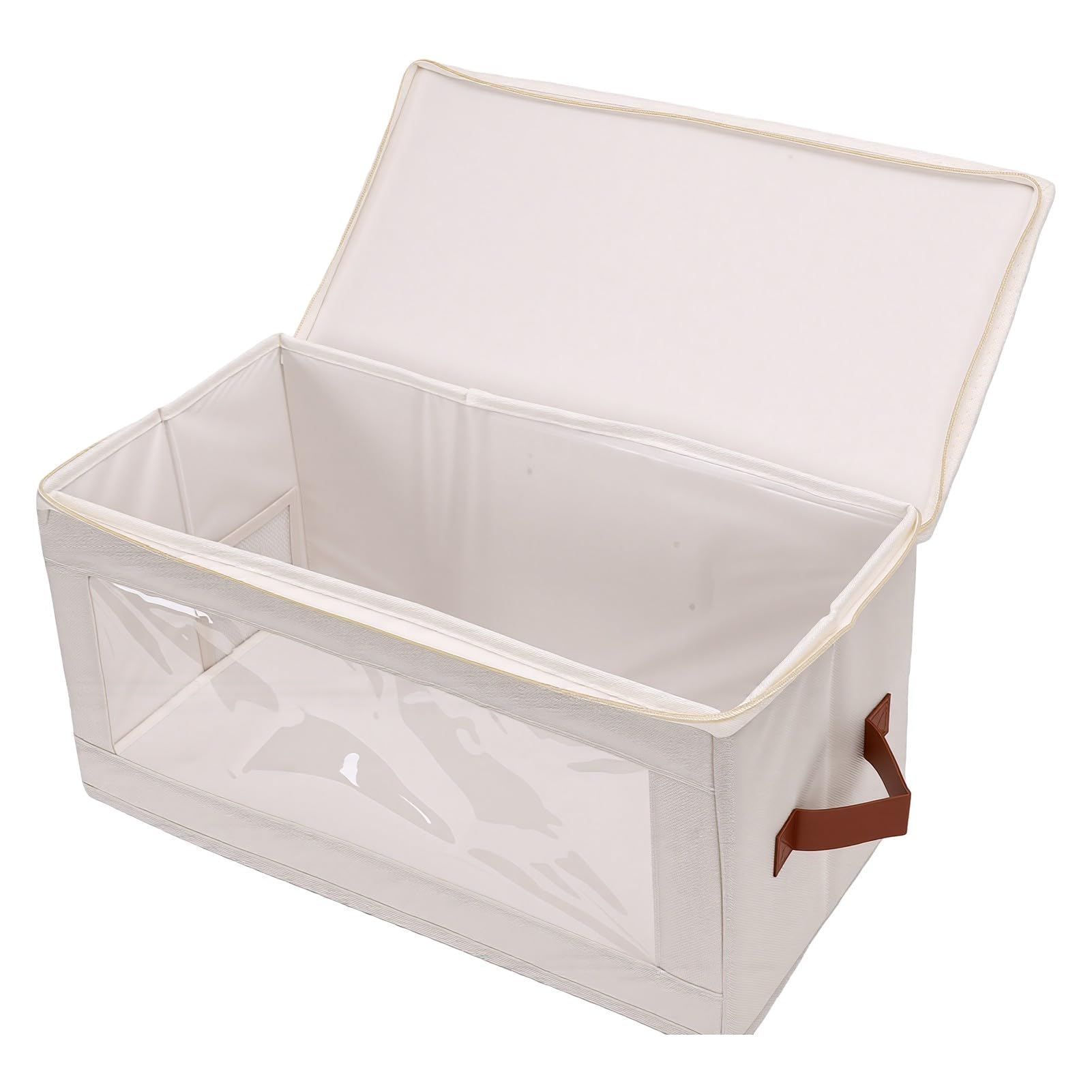 Fafeicy Caja de Almacenamiento de Filamentos, Organizador de Carretes de Impresora 3D de 24 Rollos de 1 Kg con Panel Frontal Transparente de Tela Oxford, para Suministros de Impresión 3D