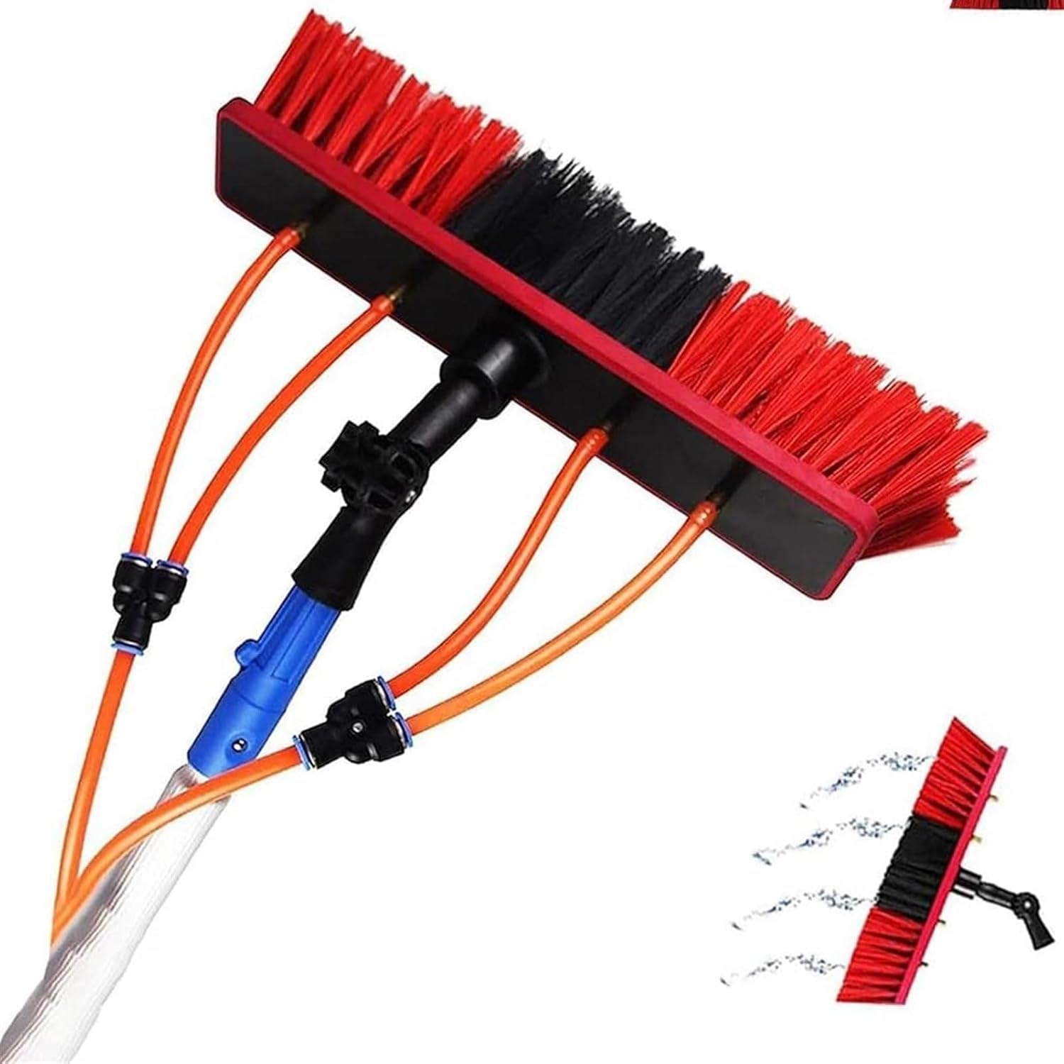 HADECOLL Window Cleaning Pole Kit - Extendable Water Fed Pole For Solar Panel And Conservatory Roof Cleaning,One Color-11M