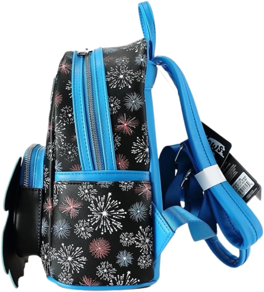 Loungefly Disney Mickey Mouse Fireworks Summertime Picnic Mini Backpack Exclusive