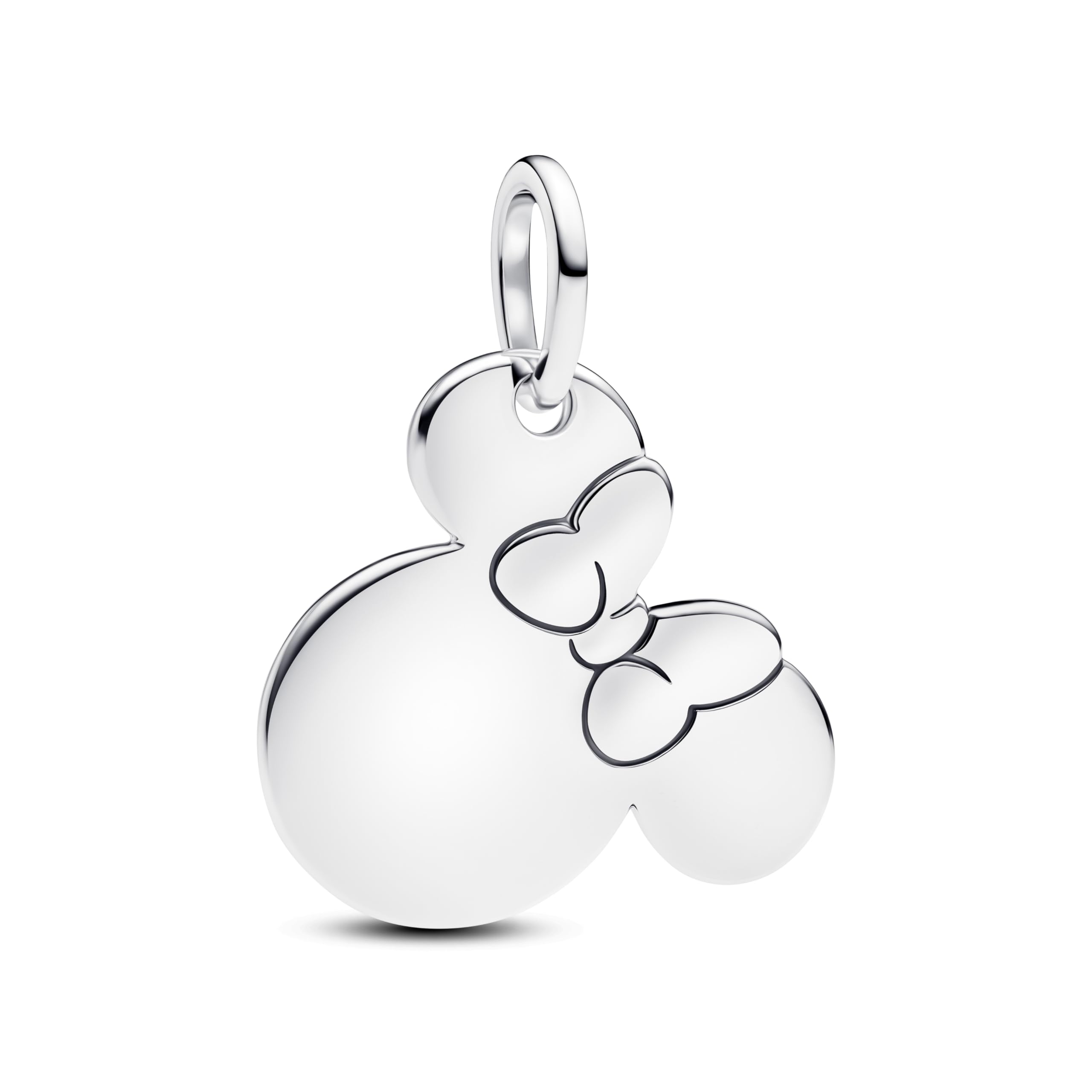 PANDORA Abalorio de plata de ley con grabado de Minnie Mouse de Disney, compatible con ME y Moments, 793993C00 con descuento