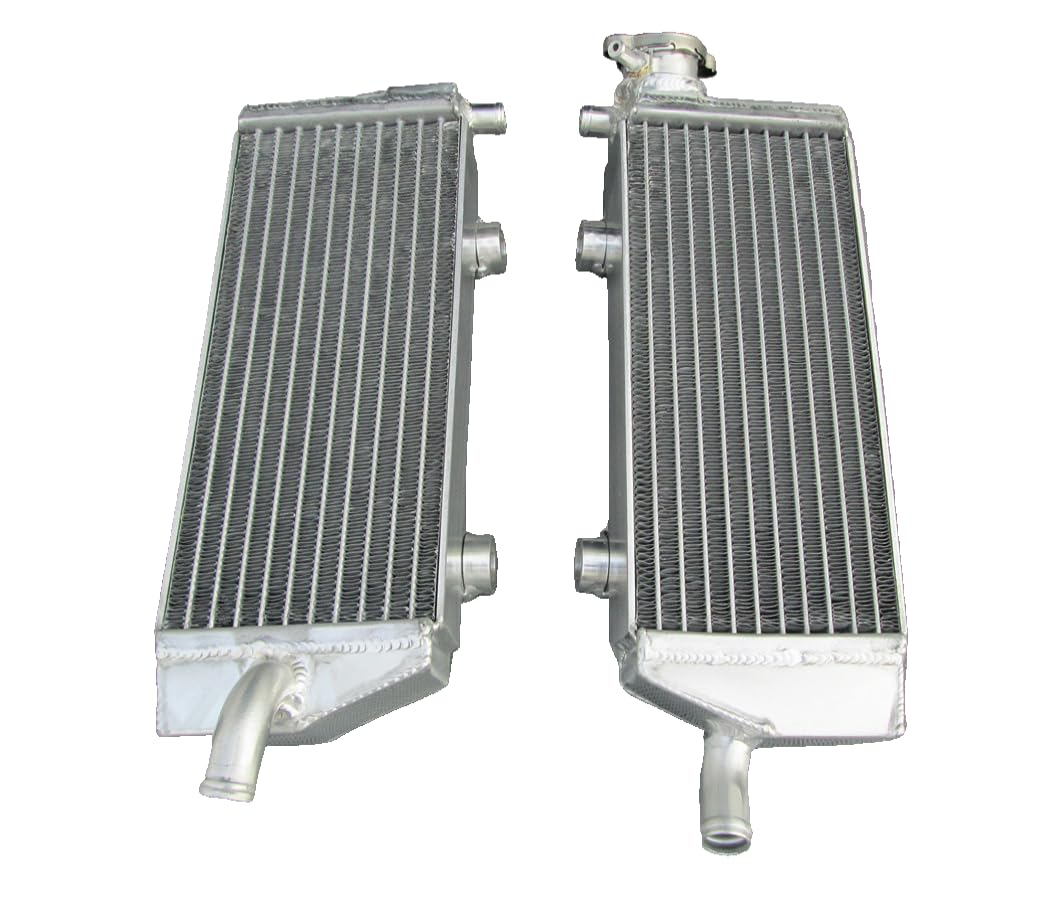 GPI RACING Radiatore in alluminio sinistro+destro compatibile con K T-M 250/450/505 SX-F/SXF 2008 2009 2010 2011