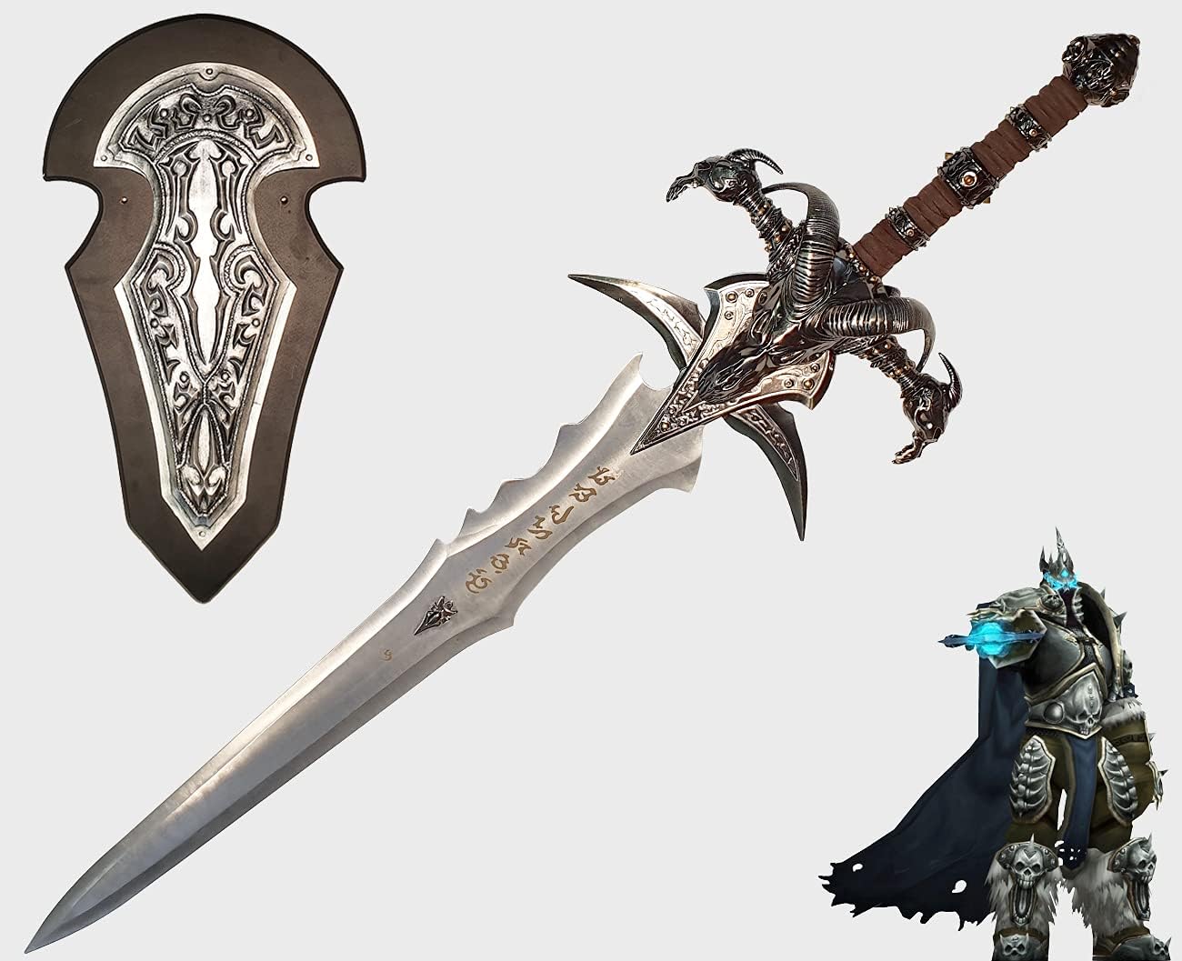 Anime & Manga World of Warcraft FROSTMOURNE Schwert des Ner