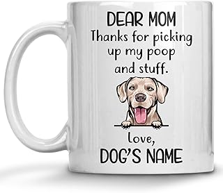 Personalized Rhodesian Ridgeback Coffee Mug, Custom Dog Name, Customized Gifts For Dog Mom, Mother's Day, Birthday Halloween Xmas Thanksgiving Gift For Dog Lovers Mugs