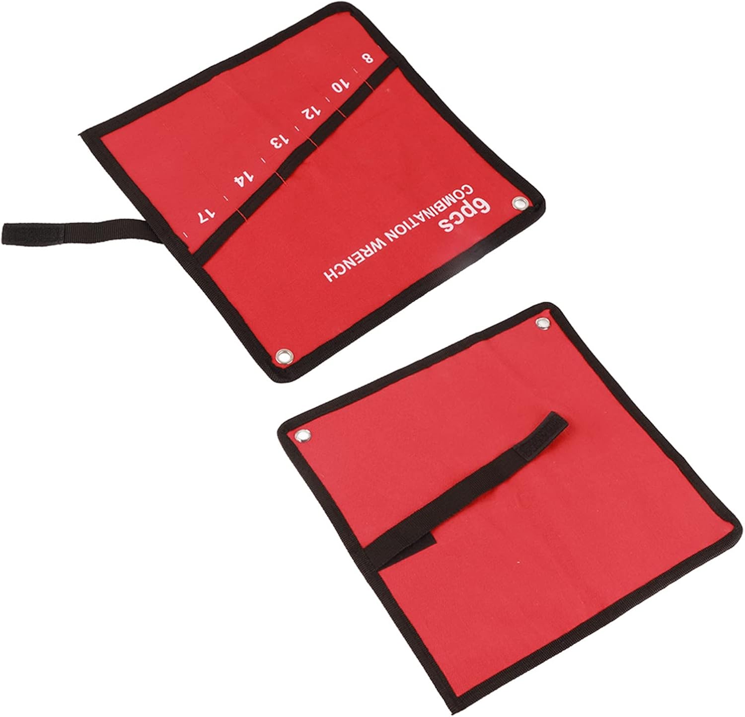 Jeffergarden Canvas Roll Up Tools Bag Wrench roll up Pouch