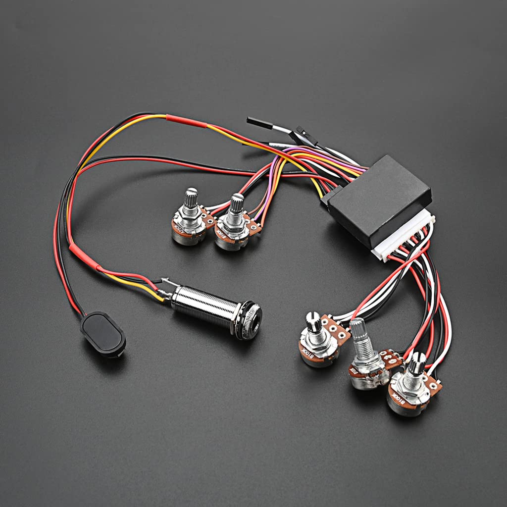 Amazon.com: Ogdni Guitar Bass Preamp Circuit Pre-wired 3 Band