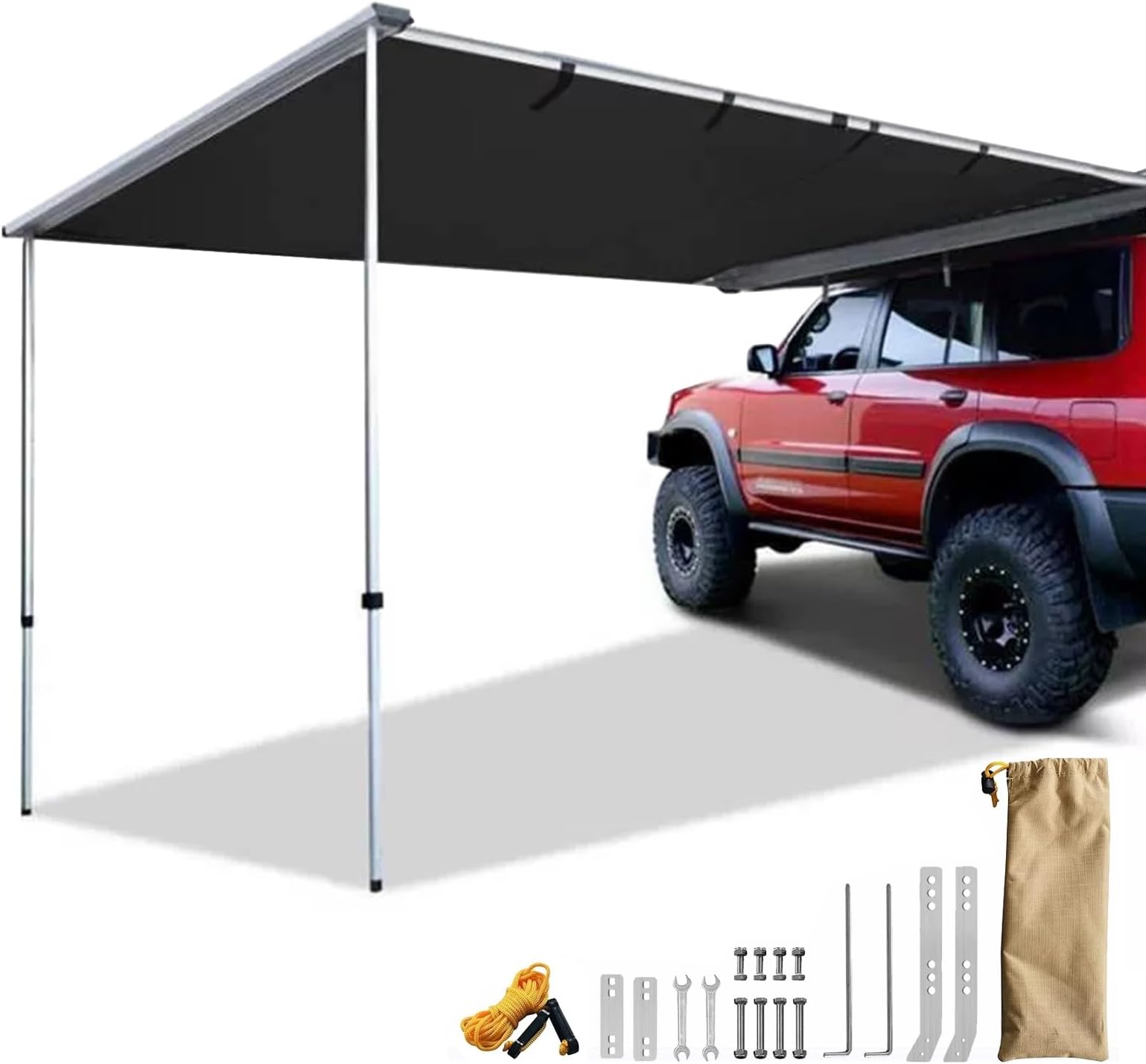 Car Side Awning Waterproof PullOut Vehicle Awning Overland Camping
