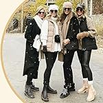 FULLSOFT Fleece Lined Leggings Women High Waisted Tummy Control Workout Winter Thermal Warm Soft Yoga Pants - Image 2