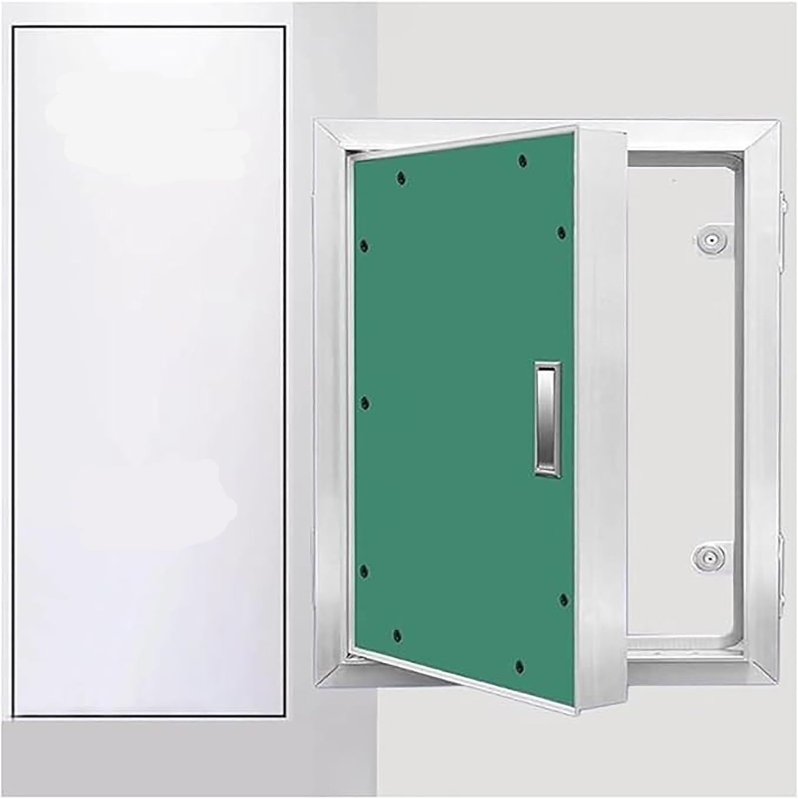 Genérico Panel de Acceso Empotrado para Paneles de Yeso - Puerta de inspección a Medida para Placas de Yeso Laminado de 55,9 x 45,7 cm (22 x 18 Pulgadas), Ideal para Acceso de Servicio en viviendas y