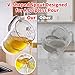 Newness 2-Cup Glass Measuring Cup For Baking and Cooking, (Upgraded, 3 Marking Including Cup/ML/Ounce Scale) Dishwasher, Freezer, Microwave, and Preheated Oven Safe, Essential Kitchen Tools