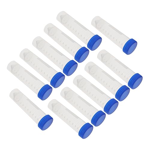 Anneome 50pcs Centrifuge Tube Laboratory Test Tubes Falcon Tube 50 ml Tube conical Tubes Reusable Test Tubes conical Test Tube Labs conical Tubes
