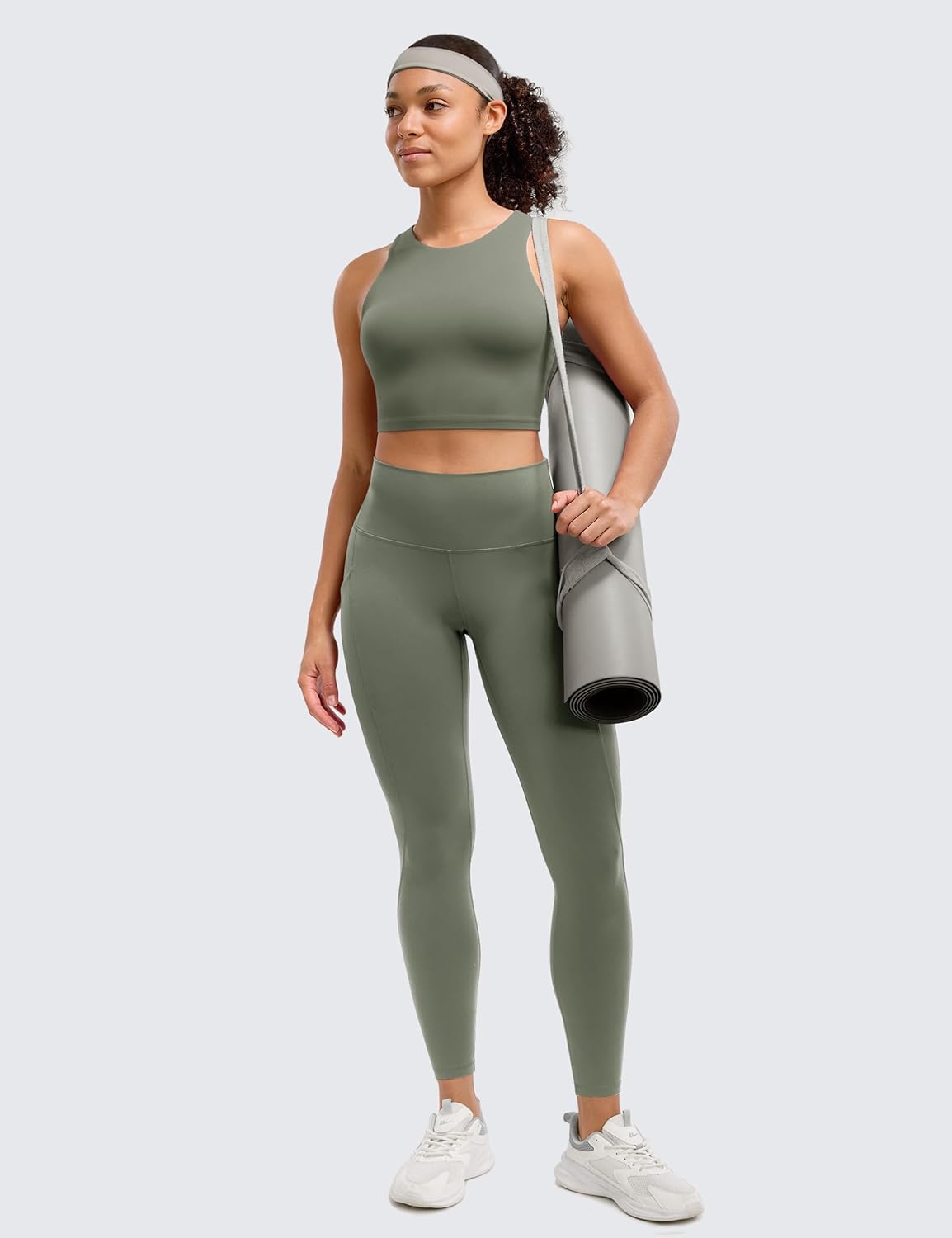 BAYDI Clouduxi Leggings with Pockets for Women,25" High Waist Tummy Control Workout Gym Yoga Pants - Image 3