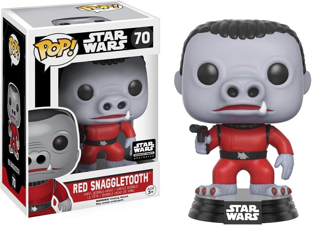 Funko POP Star Wars Red Snaggletooth Smugglers Bounty Exclusive 70 Vinyl